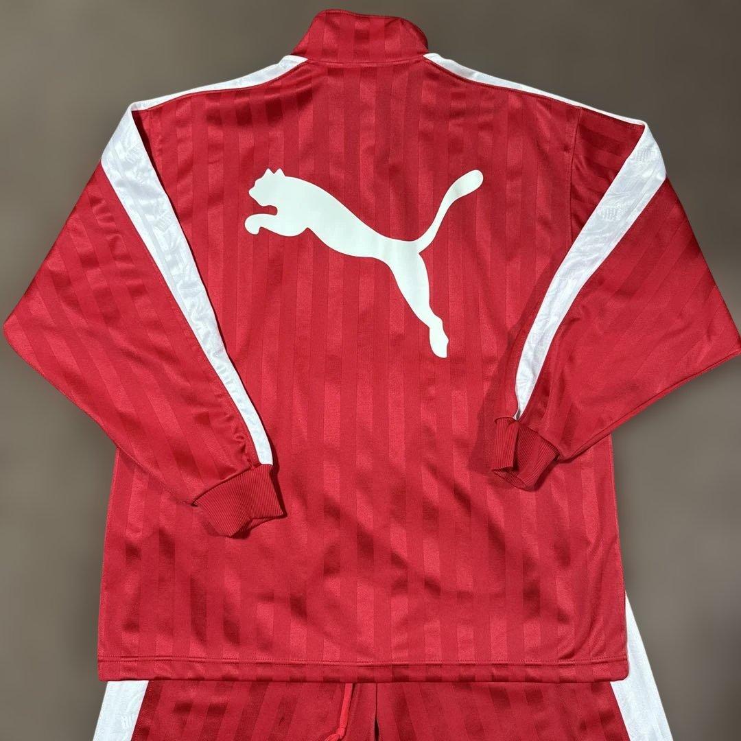 PUMAジャージ 赤 プージャ 上下セット