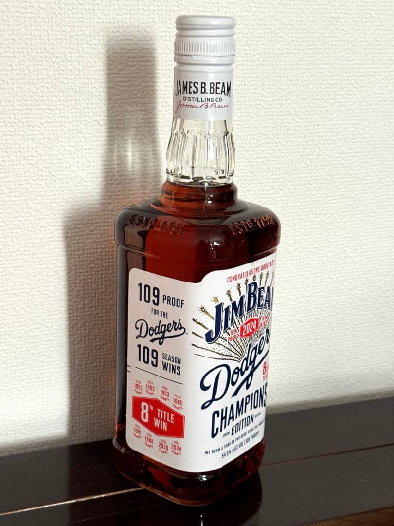 Jim Beam Dodgers Champions Edition ドジャース