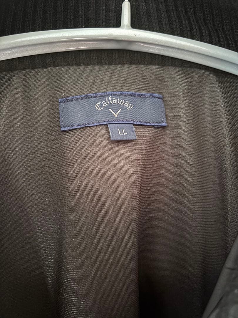 再値下げCallaway 幾何学模様 ジップアップジャケット