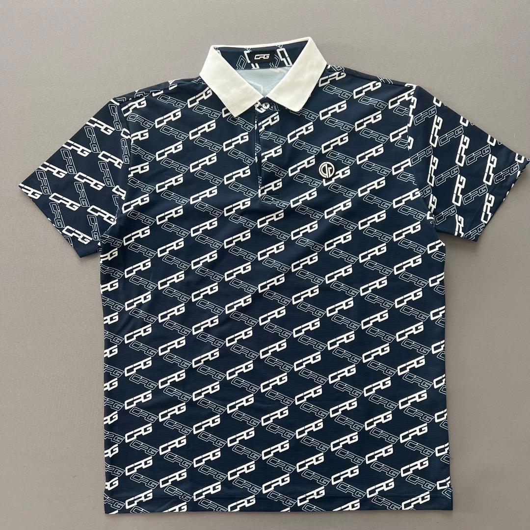 CPG GOLF シーピージーゴルフ　セットアップ　総柄　メンズ　シャツ　パンツ