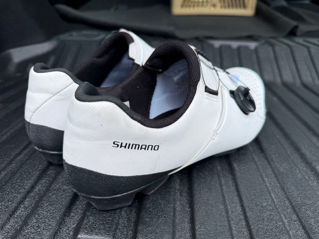 SHIMANO XC300 ホワイト シューズ 25.2cm