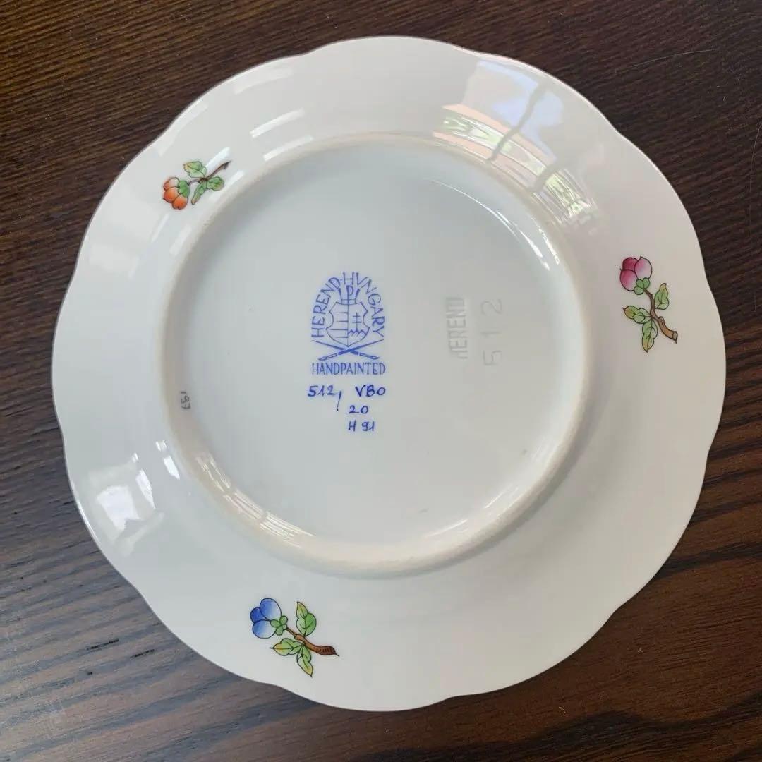 お値下げ☆未使用保管品☆ヘレンド ヴィクトリアブーケ ミニプレート 12.5cm