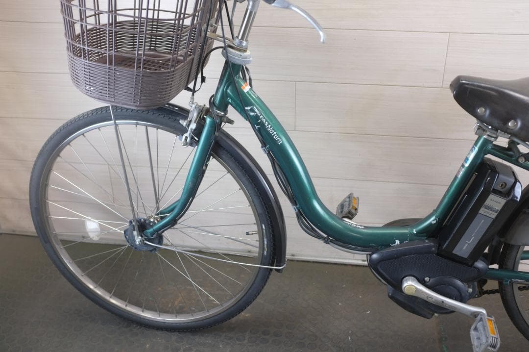 電動自転車ヤマハPAS　Natura　26インチ　3段　8.9Ah充電器あり