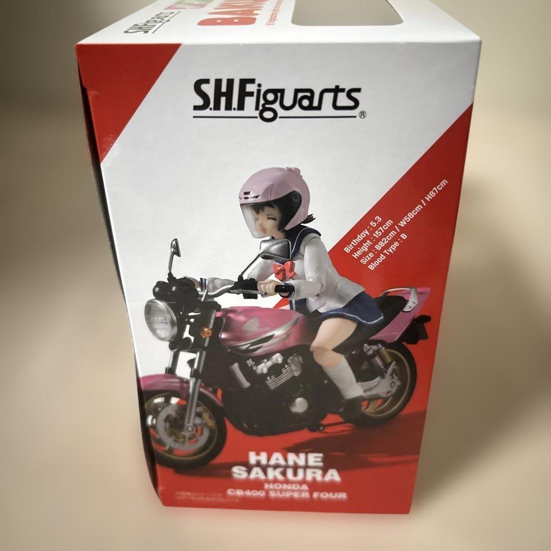新品S.H.Figuartsばくおん!! 佐倉羽音＆HONDA CB400SF