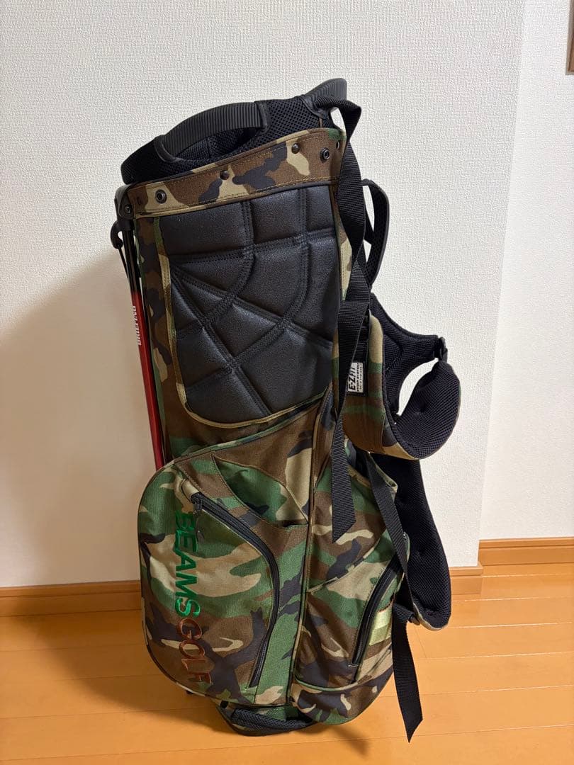迷彩キャディバッグBRIEFING/SUN MOUNTAIN/BEAMSGOLF
