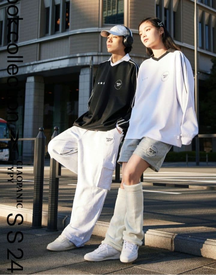【美品】Reebok CIAOPANIC TYPY コラボ 長袖 シャツ 限定品