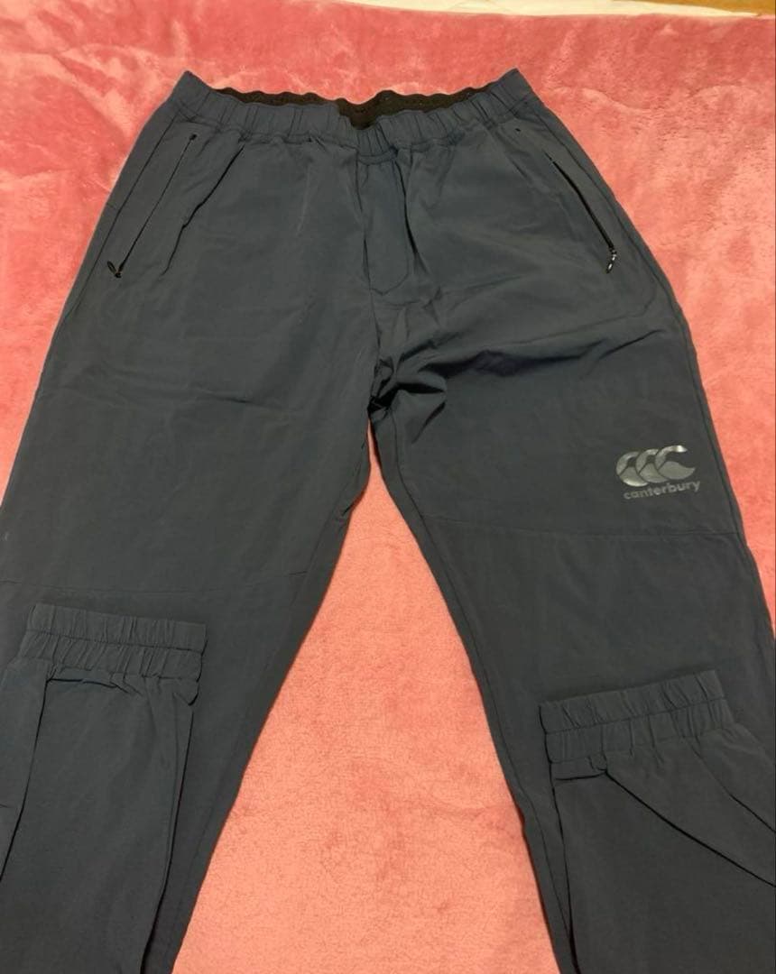 Canterbury ダークブルー ウォームアップウェア セット