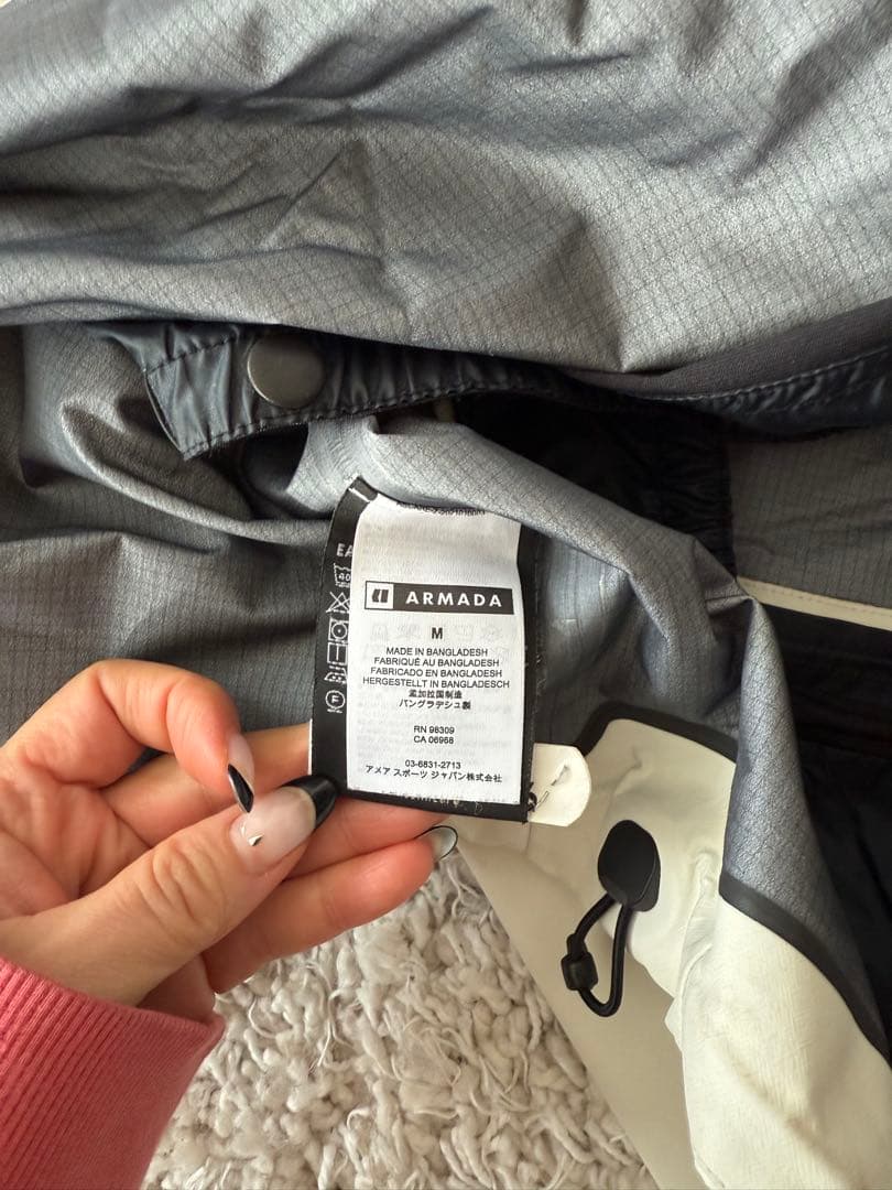 ARMADA Gore tex ホワイト スノーボードジャケット