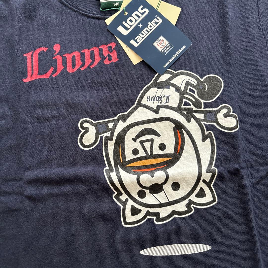 新品限定コラボ！ランドリー×西武ライオンズキッズTシャツ140cm別注プロ野球