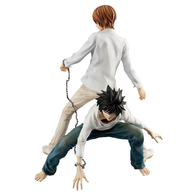 G.E.M.シリーズ　DEATH NOTE　夜神月＆L　フィギュア　デスノート