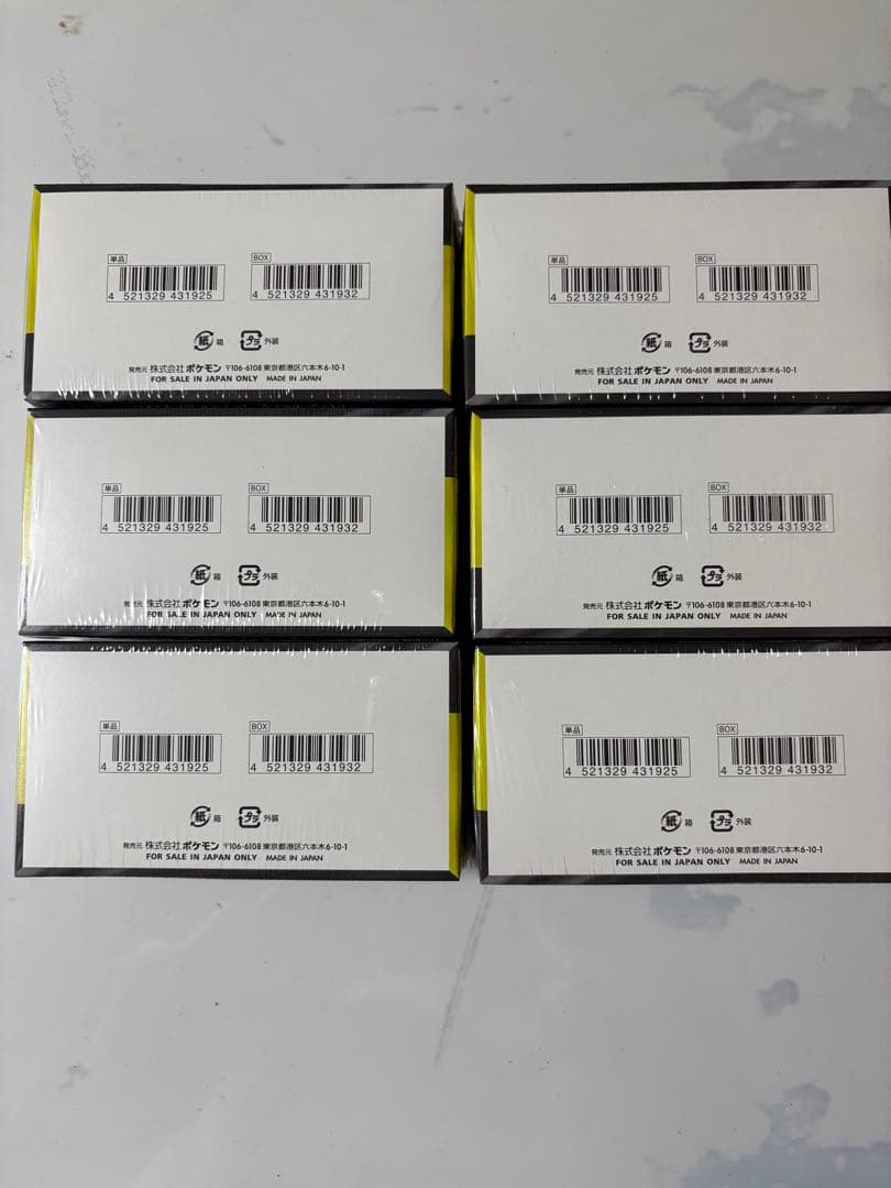 ポケモンカード MEGAドリームex 6BOX シュリンク付き