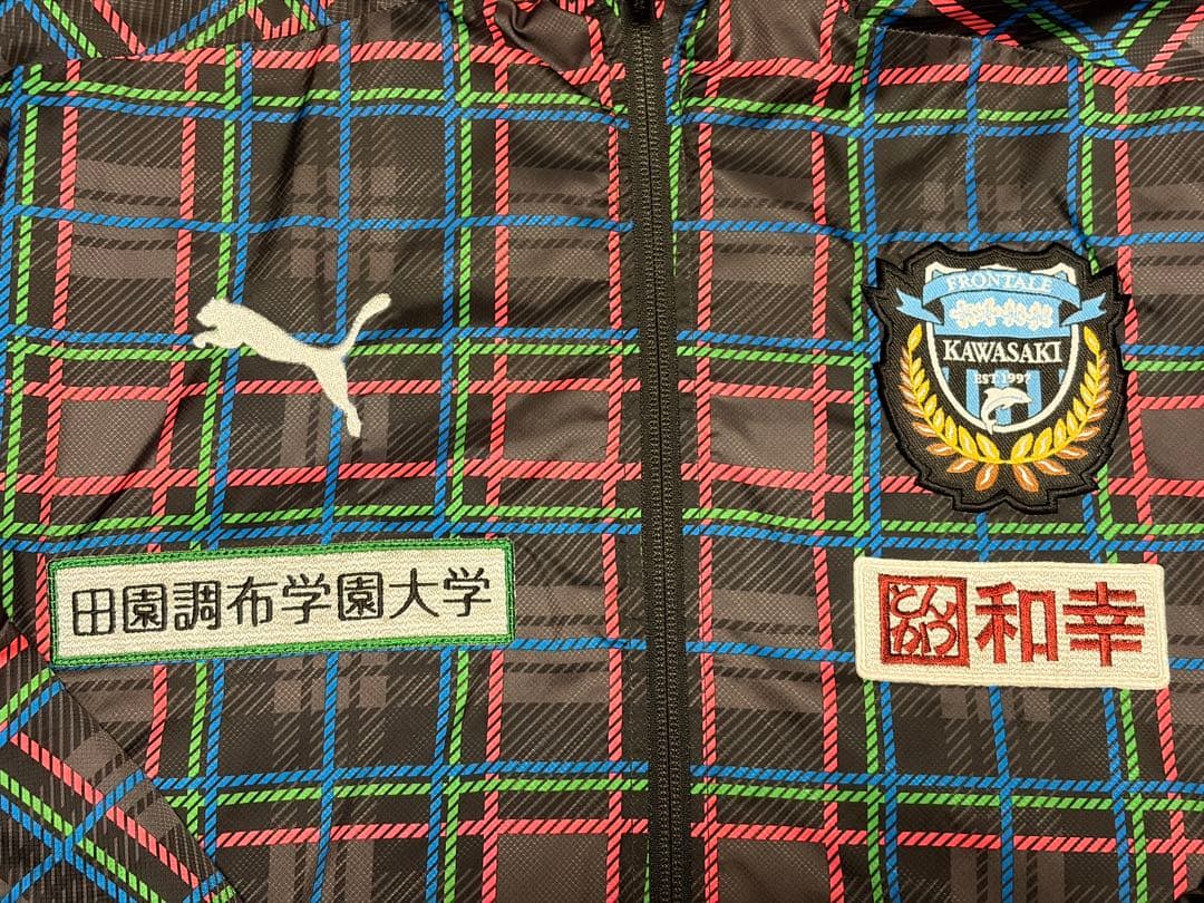 川崎フロンターレ　選手支給品ウィンドブレーカー