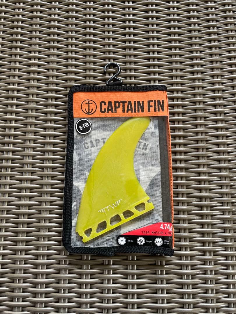 Captain Fin キャプテンフィン タイラーウォーレン イエロー 5フィン