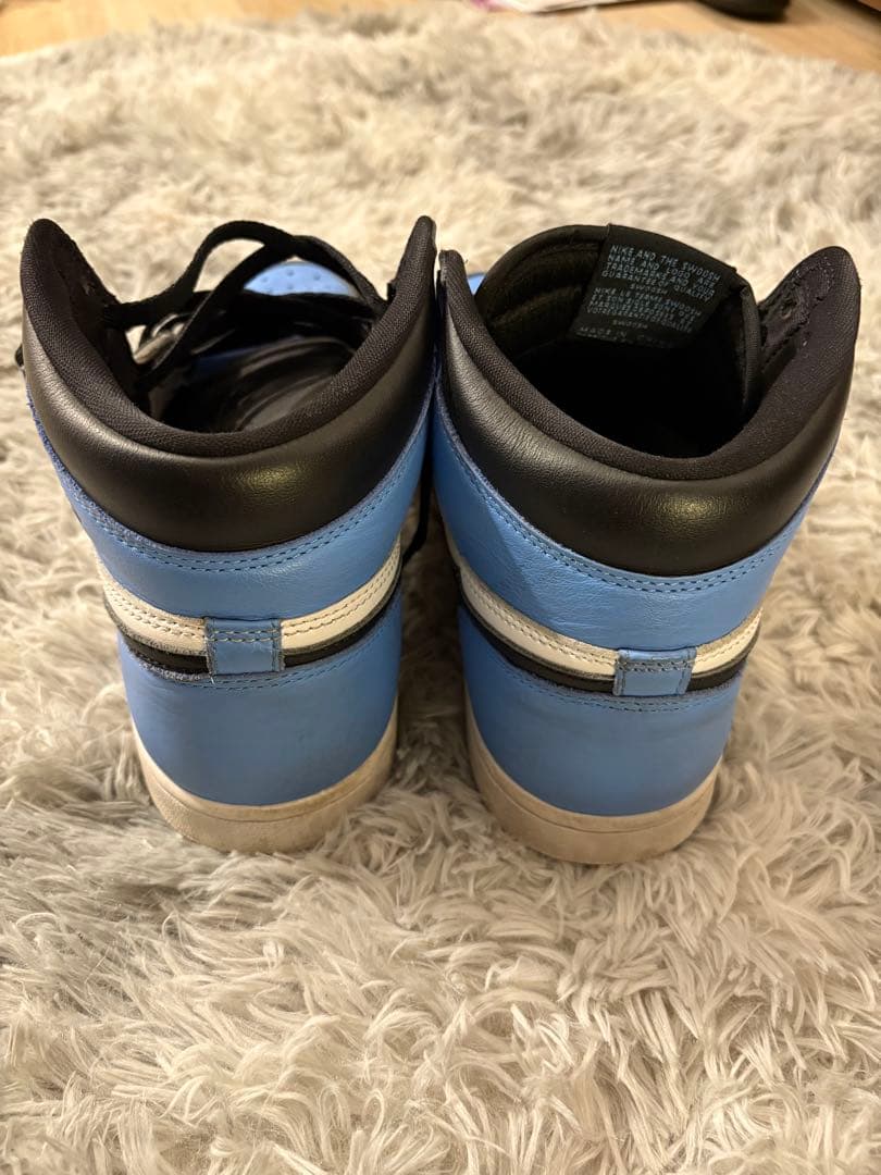 【27.5cm】（美品）aj1 Retro High OG ユニバーシティブルー