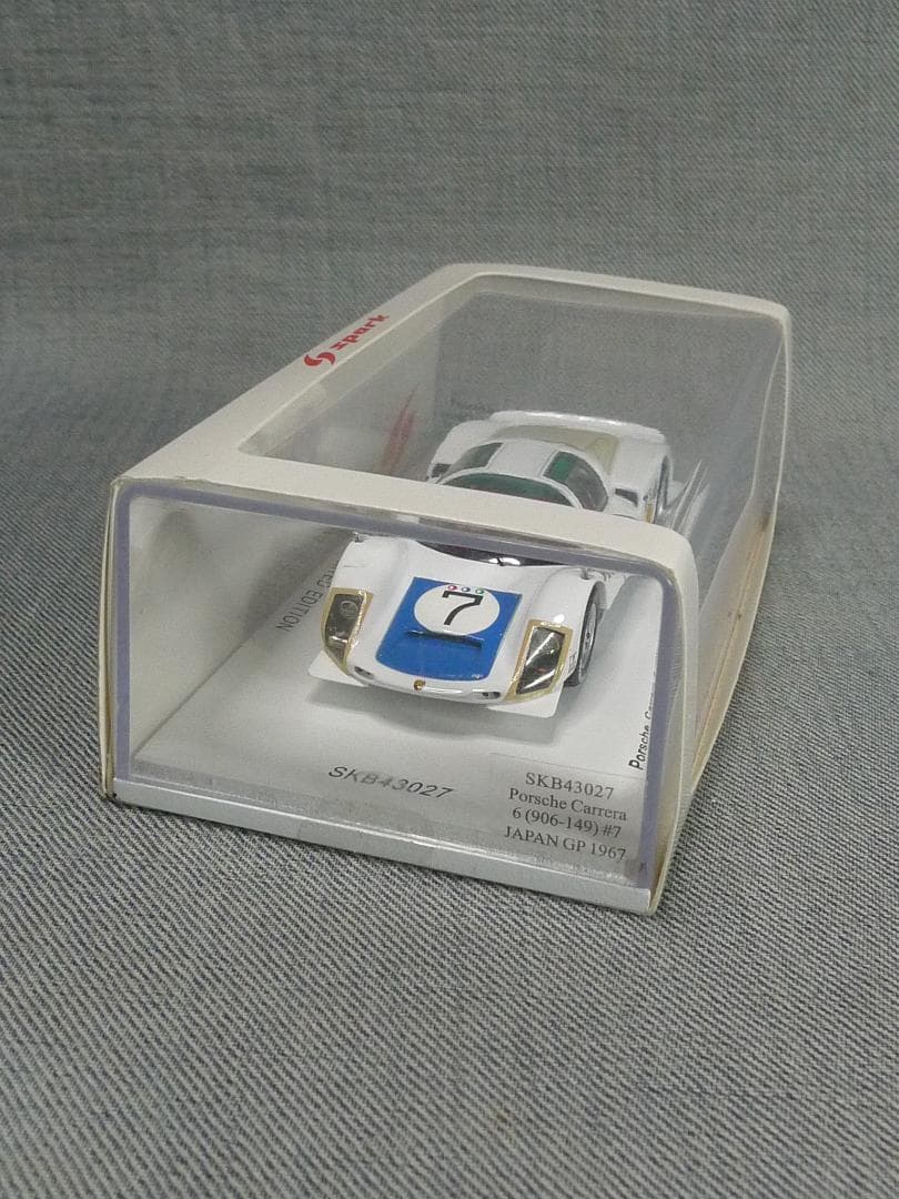 n5809□ポルシェ カレラ 6 酒井正 KID BOX spark ミニカー