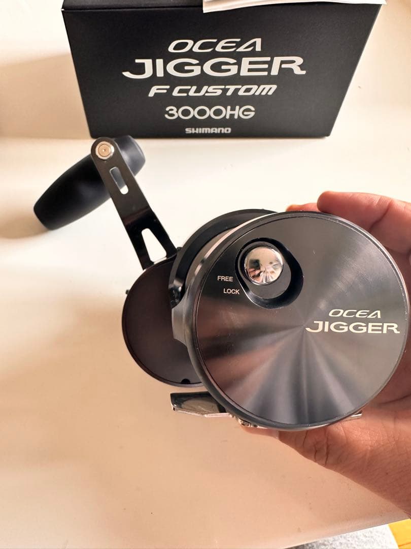 【中古】OCEA JIGGER F CUSTOM 3000HG 値段交渉可