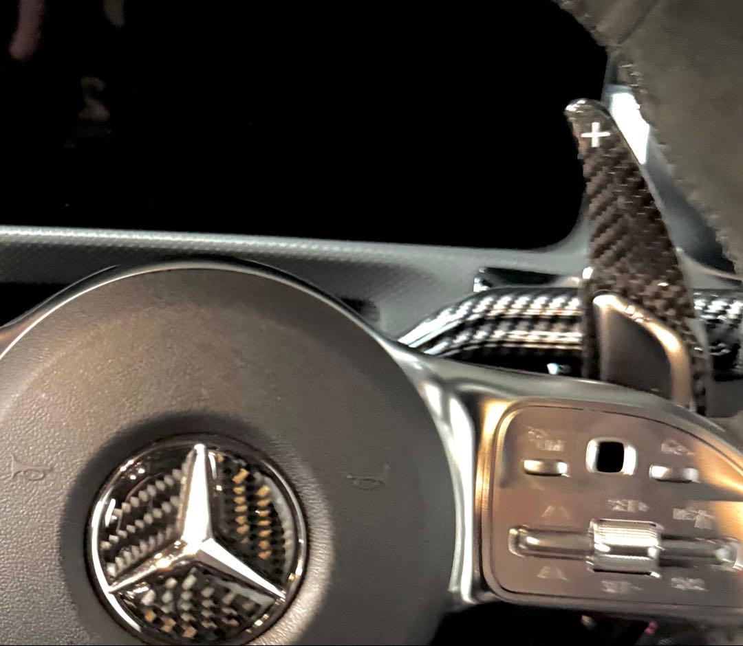 メルセデスベンツAMG パドルシフト エクステンション カーボン製