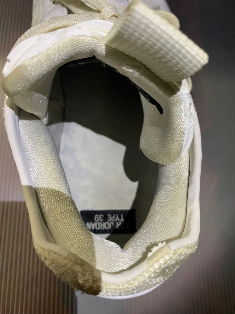 美品 AIR JORDAN TYPE 39 エアージョーダン 28cm ホワイト