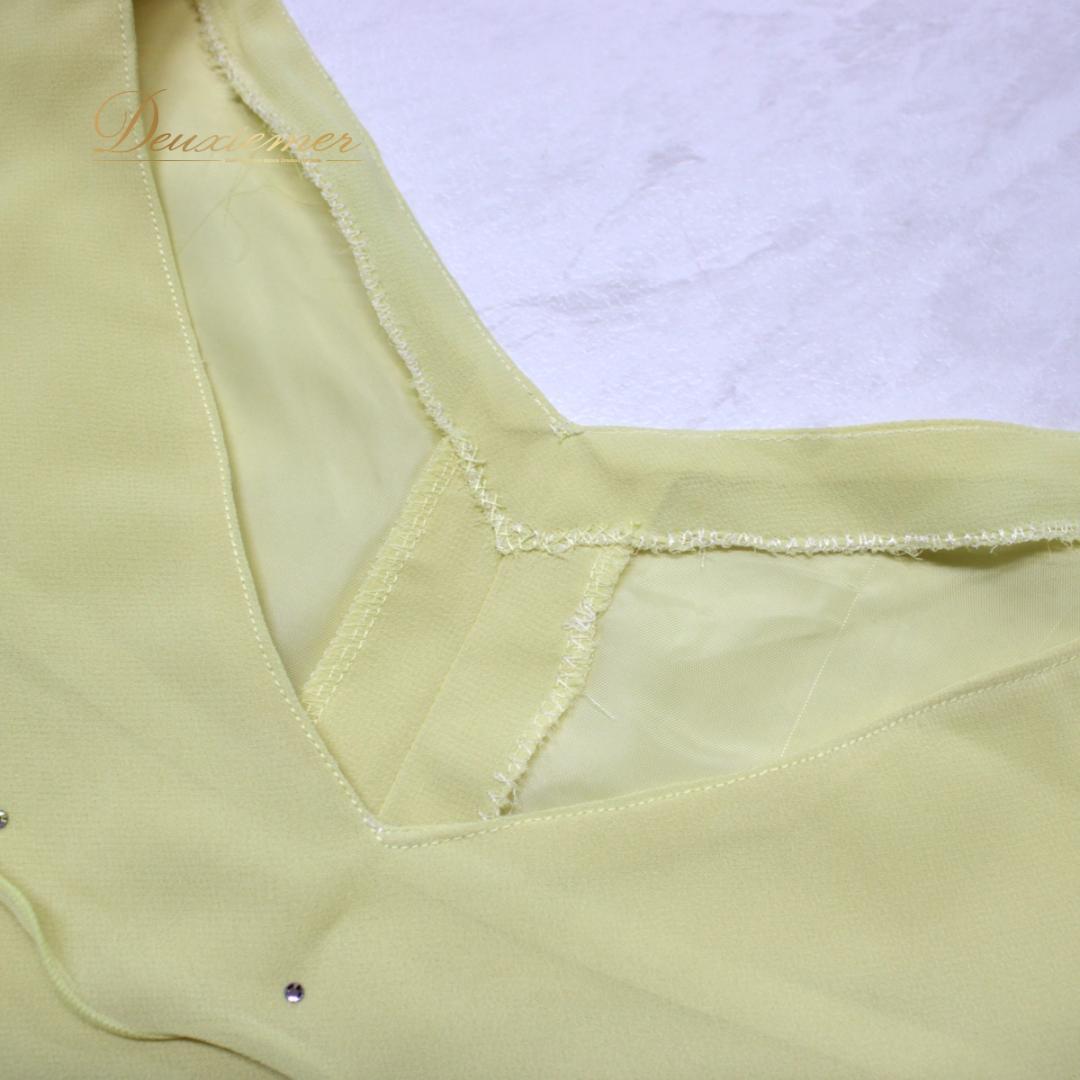 【美品 日本製社交ダンス衣装】上下セット レッスンウェア 練習着 UNA M