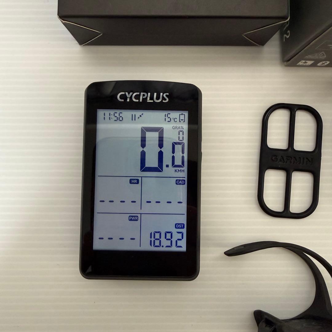 CYCPLUS M3 サイコン& ガーミン　スピード　ケイデンスセンサー