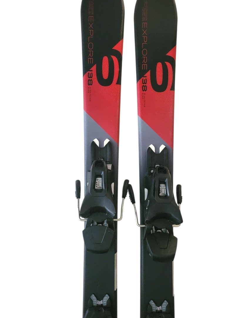 即日発送 ELAN EXPLORE6 138cm スキー板 ビンディング付き