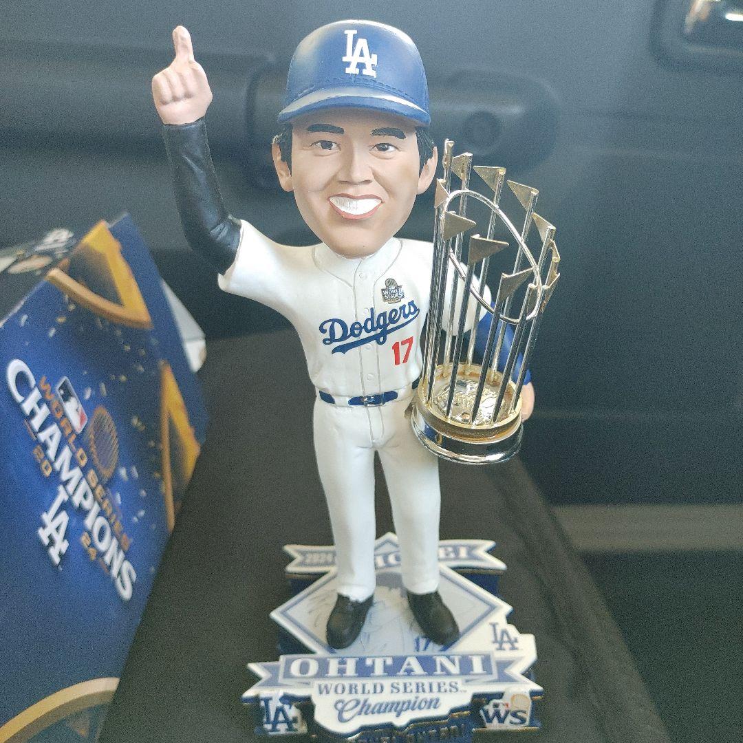 大谷翔平ボブルヘッド　ワールドシリーズ優勝