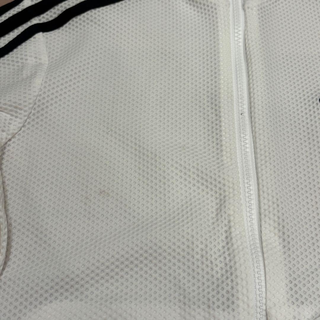 adidas ゴルフ レディース セットアップ メッシュ ジャケット ホワイト
