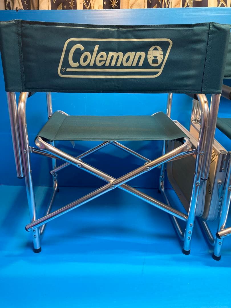 Coleman／コールマン キャプテンチェア ウィズサイドテーブル・2脚セット