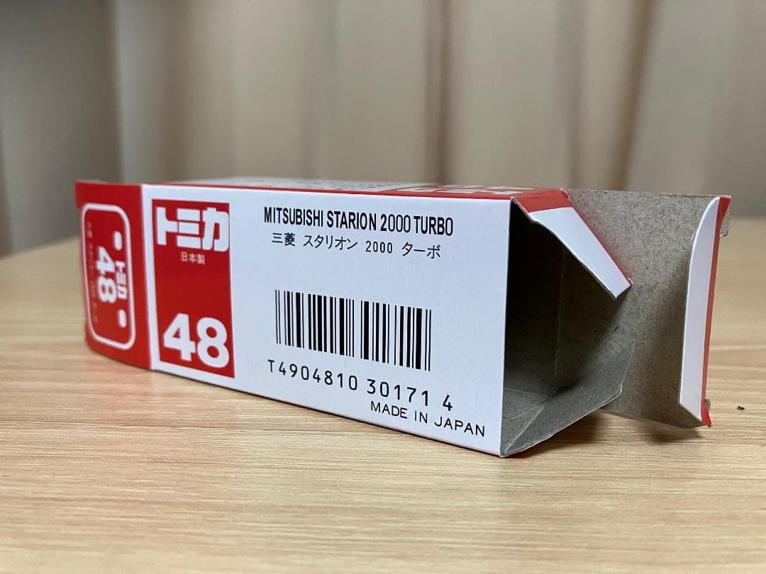 日本製トミカ　赤箱48　三菱スタリオン2000ターボ