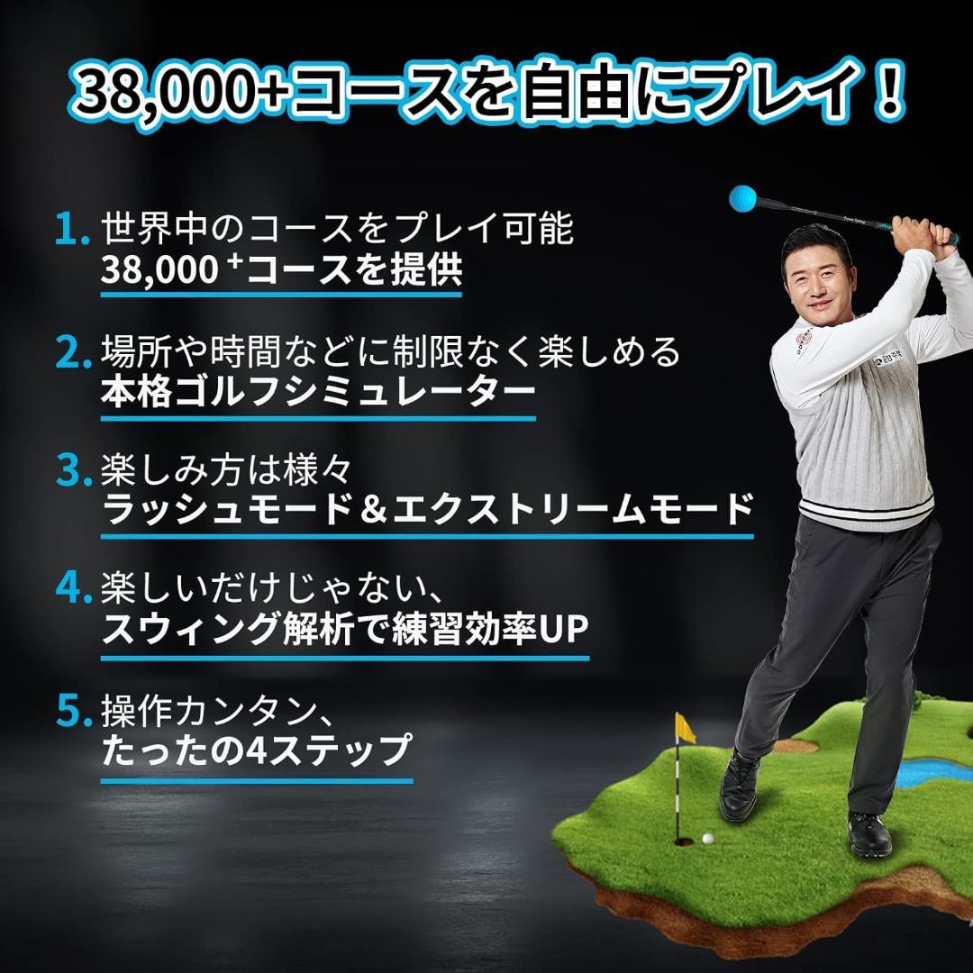 Phigolf (ファイゴルフ)家庭用ゴルフシュミレーター ( WTE)