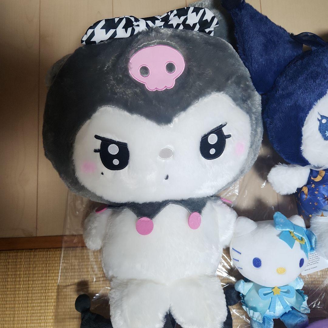サンリオ　キャラクターぬいぐるみ、一番くじ大量セット　クロミ、ハローキティ他