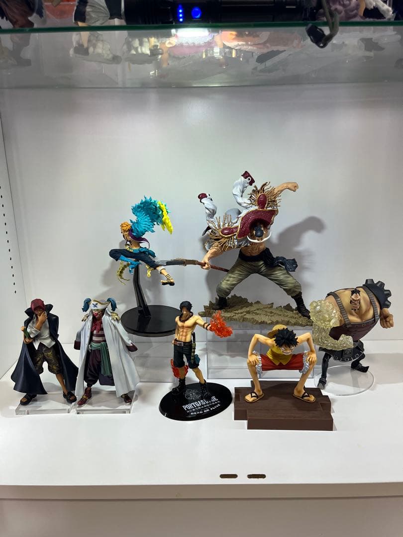 ワンピース　フィギュア　一番くじBATTLEフィギュア　白ひげ　7体セット