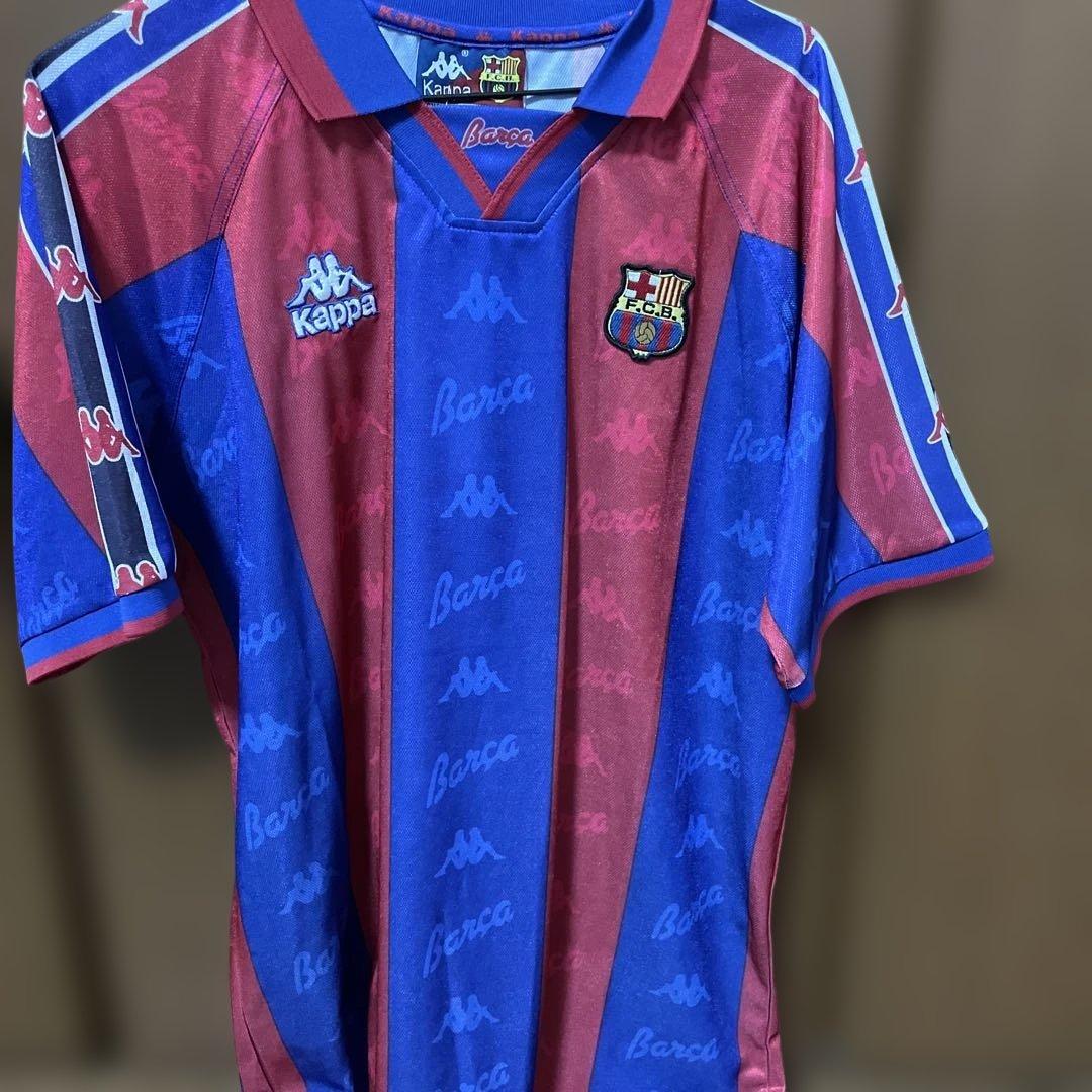 逆転来日記念FCバルセロナ95/97 Kappa 未使用ロナウド9 90s