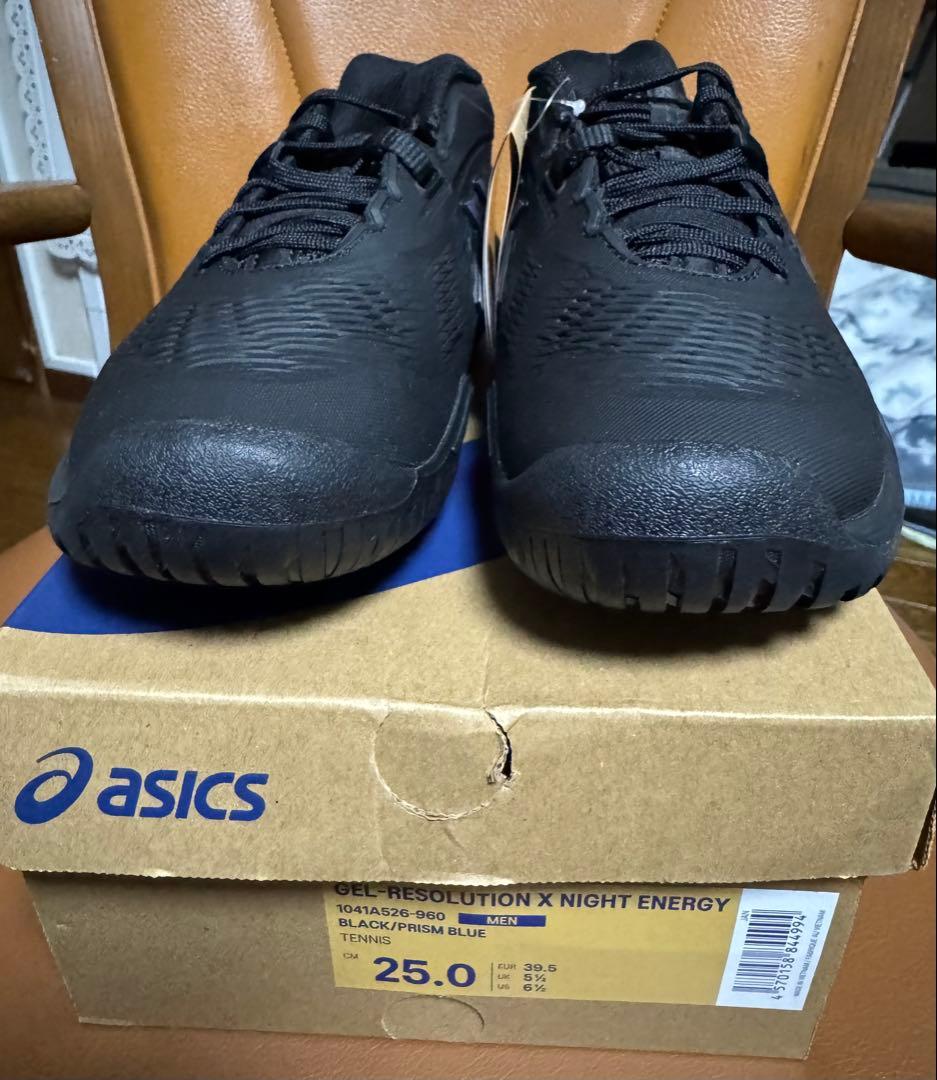 ASICS ゲルレゾリューション X NIGHT ENERGY 25cm