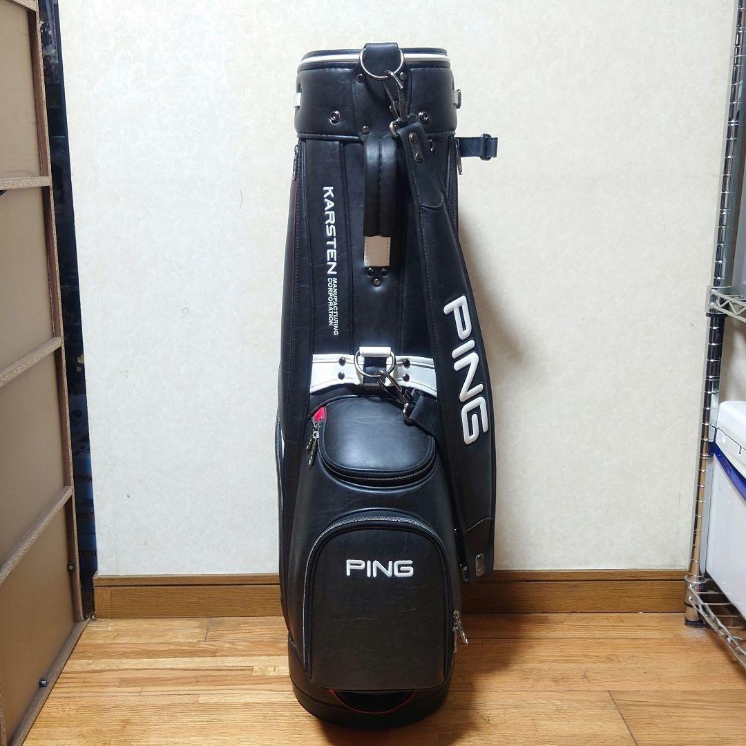 PING ピン キャディバッグ ブラック 9.0型 47インチ対応