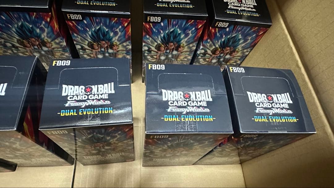ドラゴンボールカード FB09 DUAL EVOLUTION 10ボックス　新品