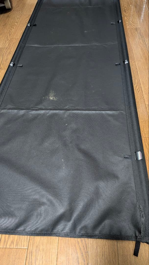 DESERT WALKER コット ブラック生地×オリーブフレーム