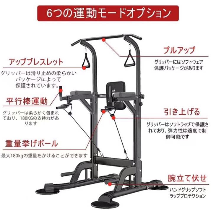 ぶら下がり健康器 多機能 懸垂マシン筋トレ