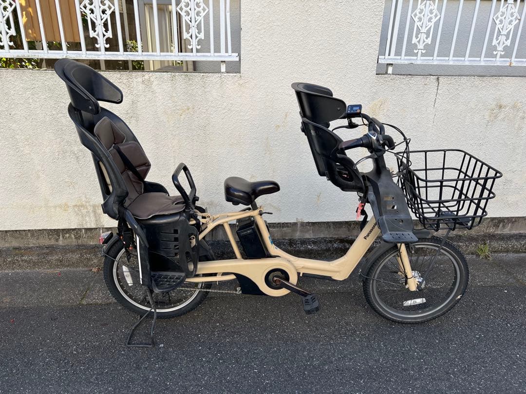 【引き取りorお届けのみ‼︎】Panasonic 電動自転車 チャイルドシート付き