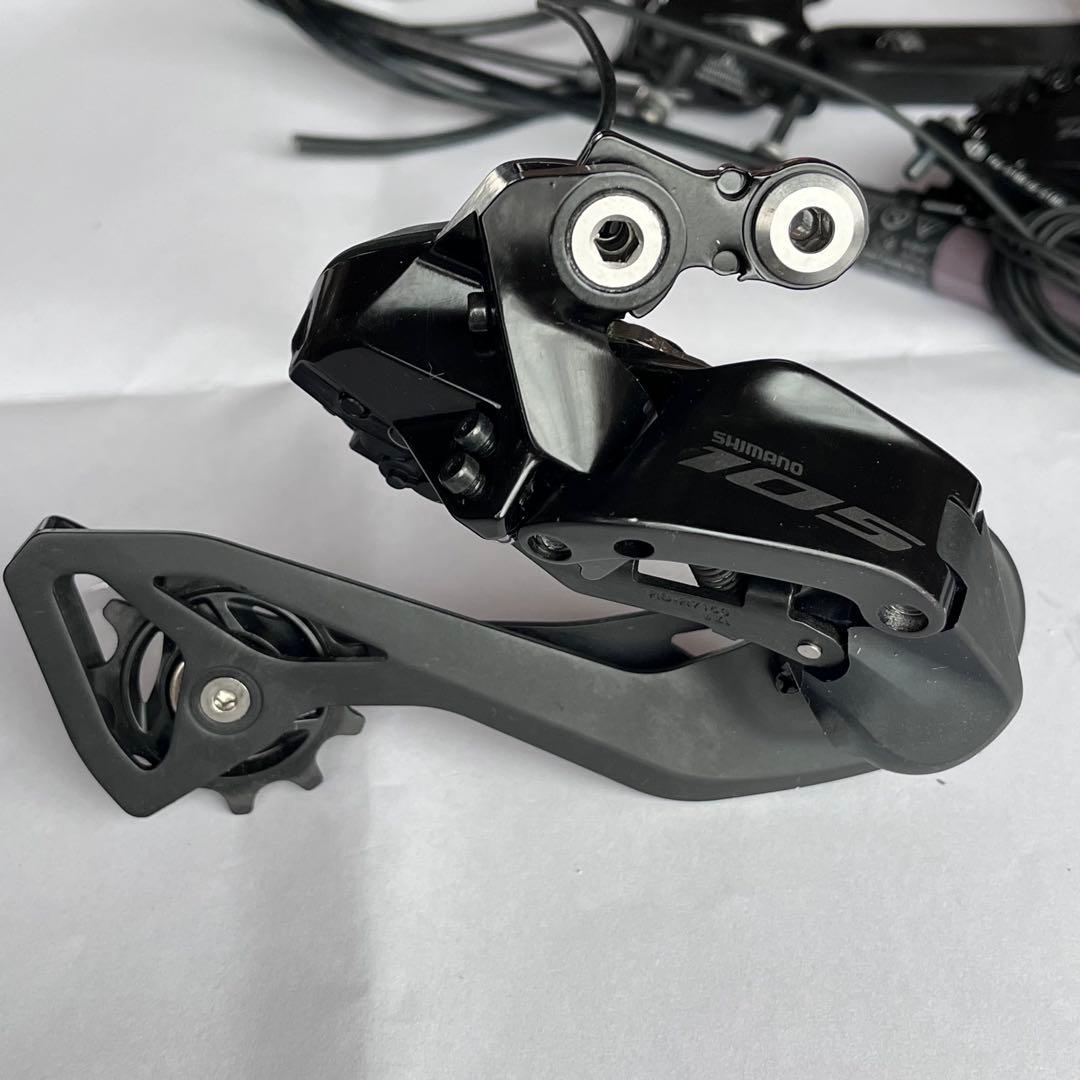 美品！　電動Di2 油圧ハイドロShimano 105 コンポーネントセット