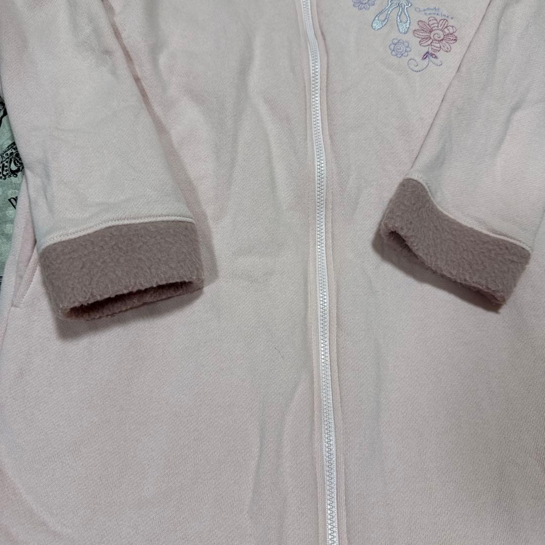 チャコット バレエ ジップアップワンピース　１２０サイズ