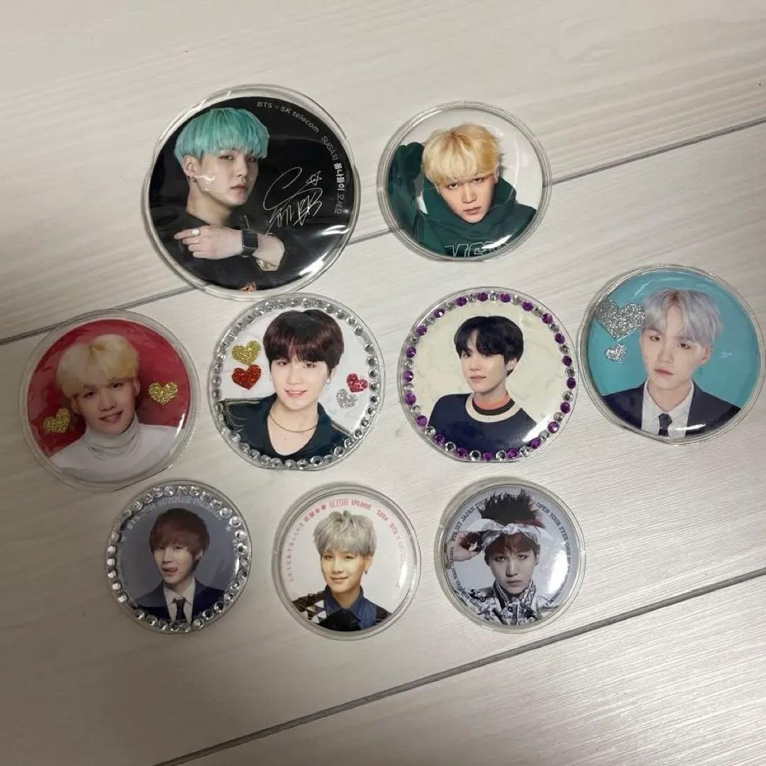 BTS ユンギ SUGA 缶バッジセット