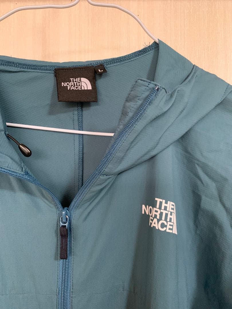 THE NORTH FACE ウィンドブレーカー L ダークグリーン ランニング