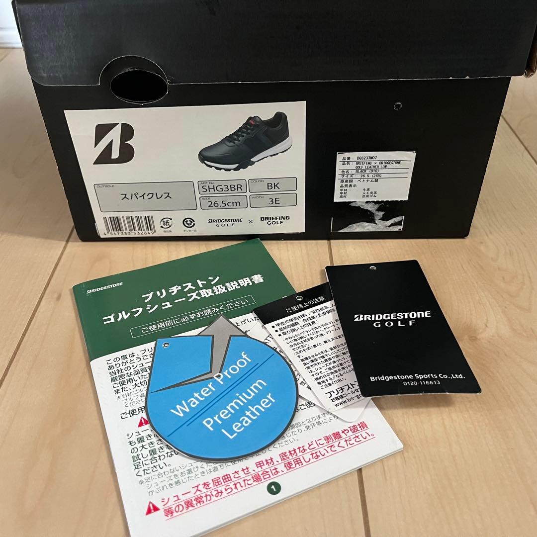 美品★39,600円BRIEFING×BRIDGESTONE ゴルフ26.5cm