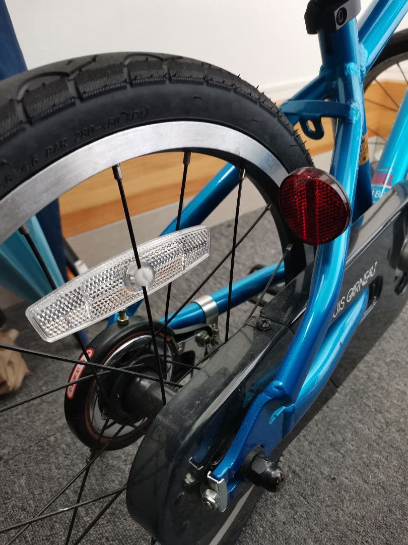 LOUIS GARNEAU 子供用自転車 18インチ青 k18lite ルイガノ