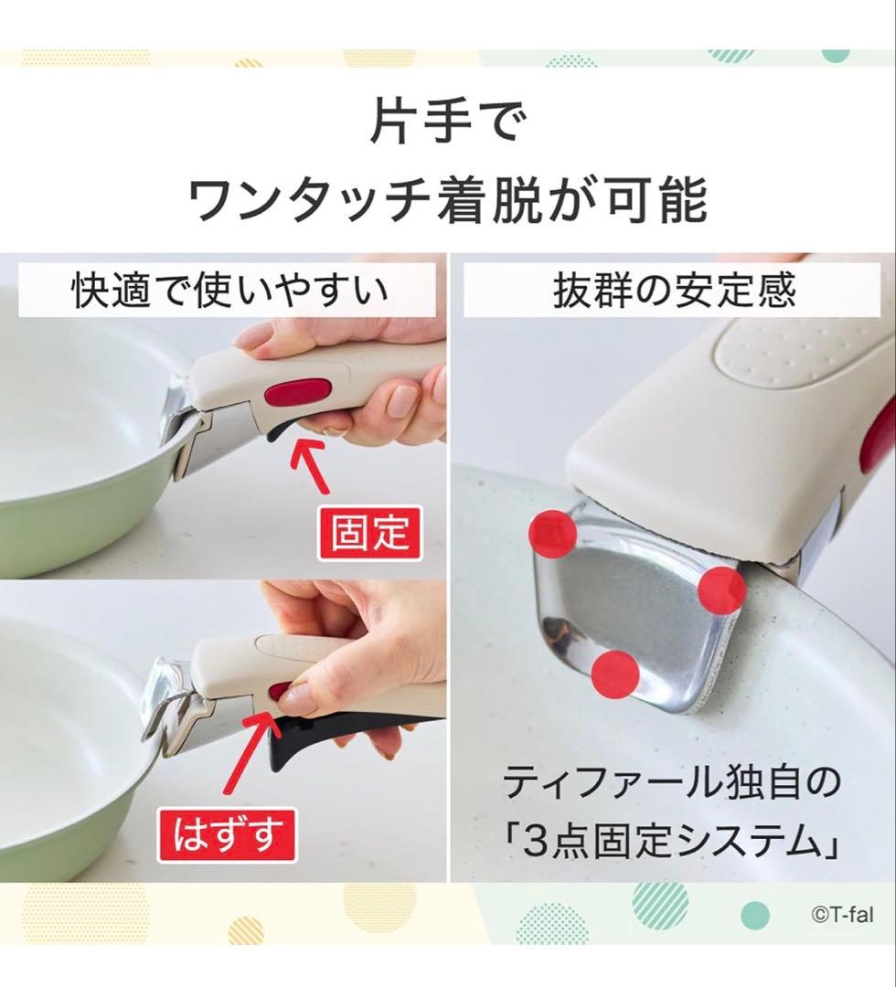 【新品迅速発送】ティファール　フライパン　22 26cm IH対応2点