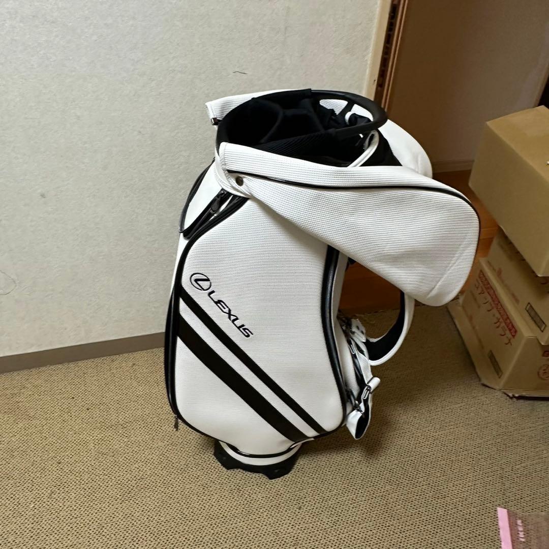 レクサス　ゴルフバック　キャリーバッグ　美品