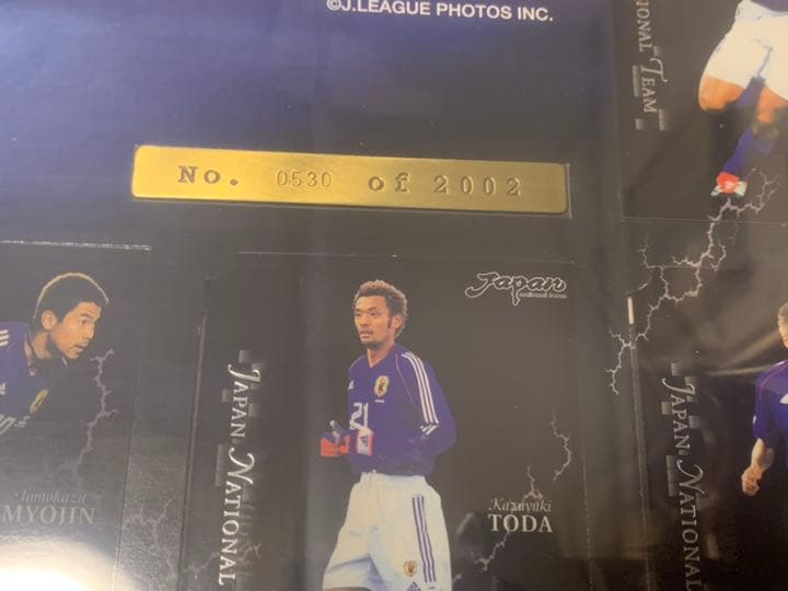 日本代表カードセット ワールドカップ記念グッズ 中田英寿 日本代表カードセット