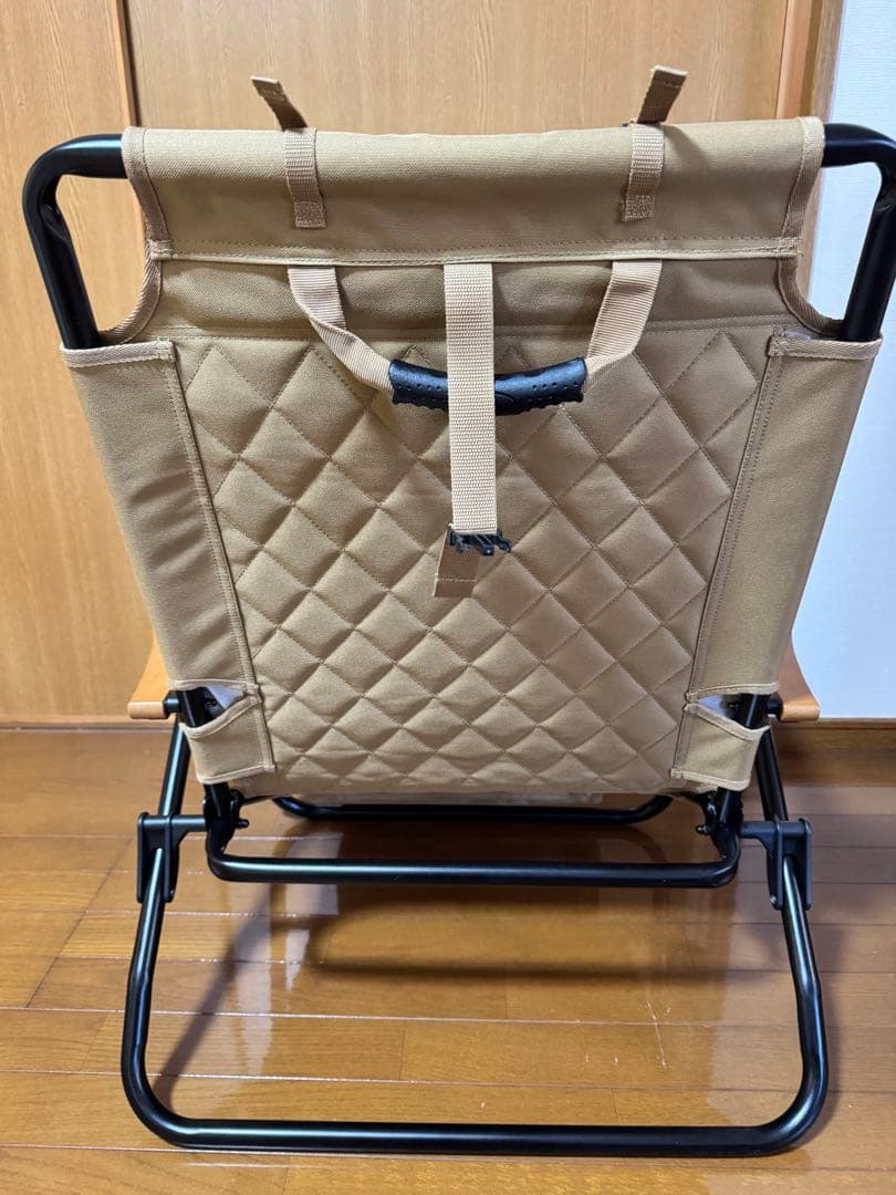 WAQ リクライニングローチェア　タン