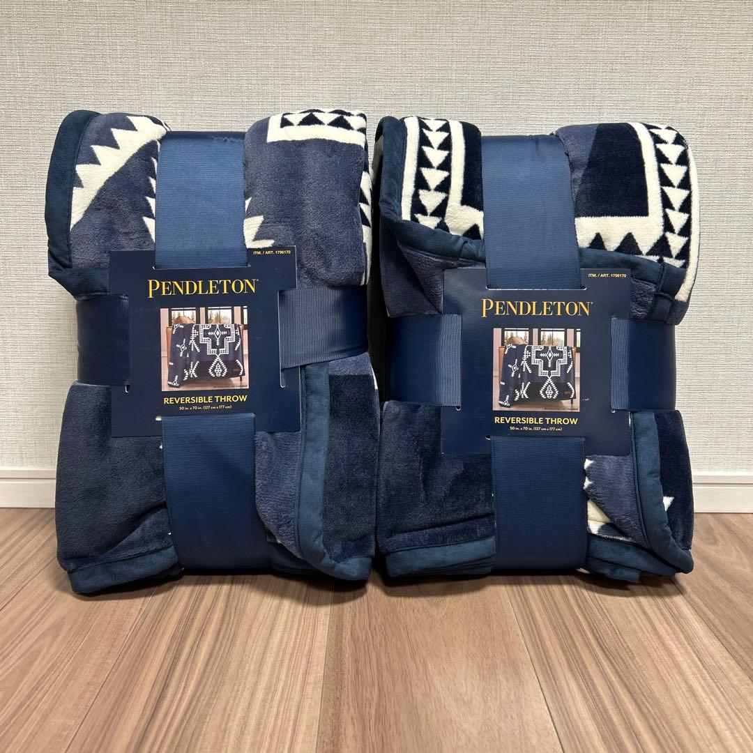 PENDLETON リバーシブルスロー 127㎝×177㎝　2個セット